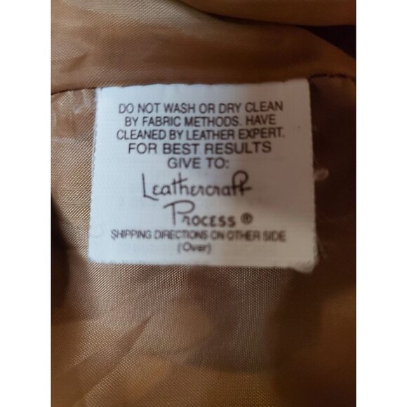 Vtg Rose Schott By Schott N.Y.C Genuine Leather Pencil Skirt Rare Boho Preppy XL - Picture 15 of 16